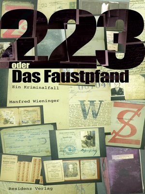 cover image of 223 oder Das Faustpfand